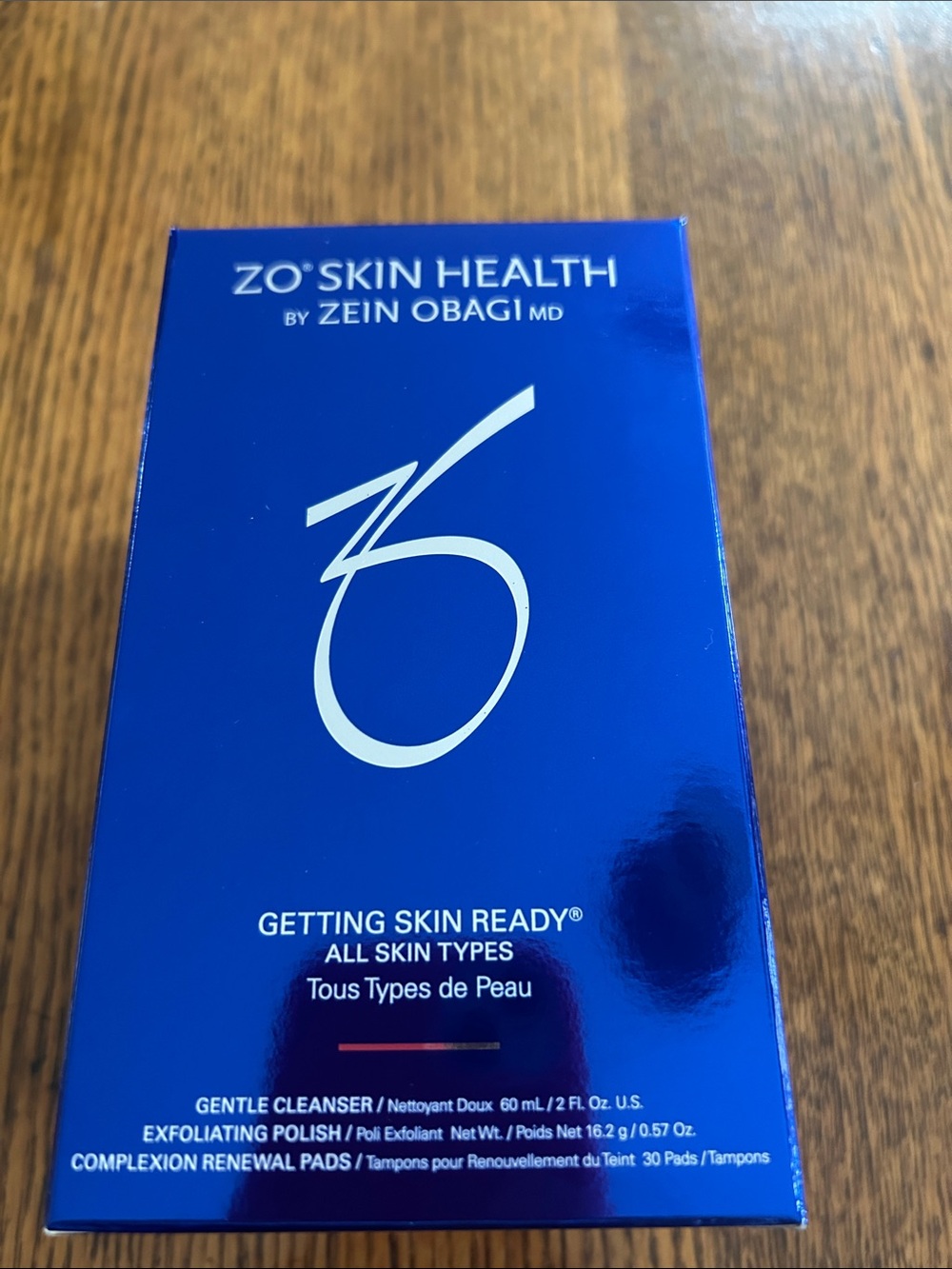 ZO Skin Health Getting Skin Ready Kit-Gentle Cleanser, Exfoliant Polish & Renewl